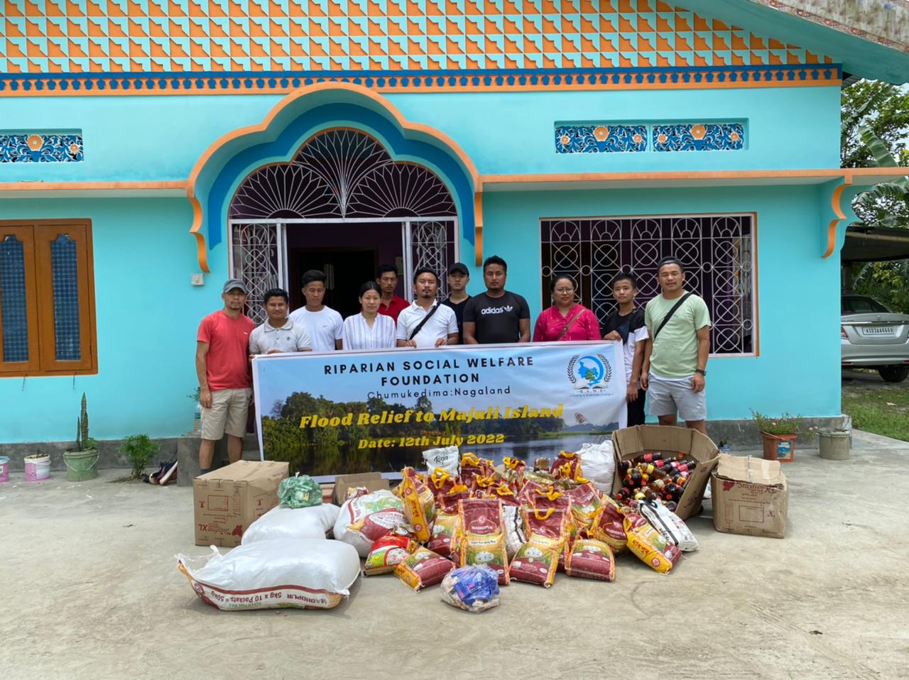 You are currently viewing RSWF Flood Relief to 80 Households at Majuli Island